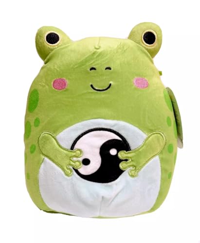 Squishmallows Original 20,3 cm Micha der Frosch mit Yin Yang – Offizieller Jazwares Plüsch – Sammlerstück, weiches & quetschbares Stofftier Spielzeug – Geschenk für Kinder, Mädchen & Jungen von Squishmallows