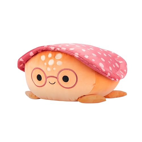 Squishmallows Original 30,5 cm Caine The Orange Leatherback Turtle with Glasses - Official Jazwares Plush (Medium-Size) von Squishmallows
