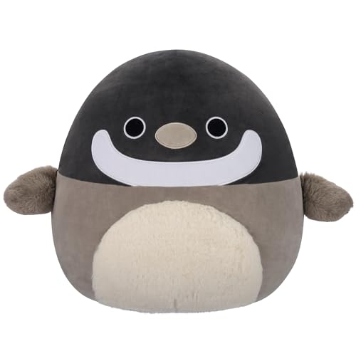 Squishmallows Original 40,6 cm Gertrude Grau und Schwarz Kanada Gans - Offizieller Jazwares großer Plüsch von Squishmallows