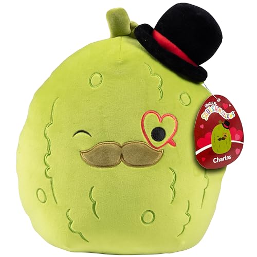 Squishmallows Original Charles The Fancy Pickle – Offizieller Jazwares Plüsch – weiches Plüschtier zum Sammeln – Hinzufügen zu Ihrem Squad – Geschenk für Kinder, Mädchen und Jungen Squishmallows Original Charles The Fancy Pickle – Offizieller Jazwares Plüsch – weiches Plüschtier zum Sammeln – Hinzufügen zu Ihrem Squad – Geschenk für Kinder, Mädchen und Jungen von Squishmallows