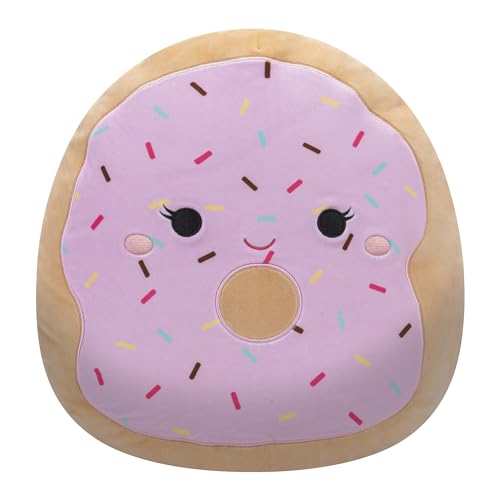 Squishmallows Original Dabria Donut mit Streuseln – Offizieller Jazwares großer Plüsch, 35,6 cm von Squishmallows