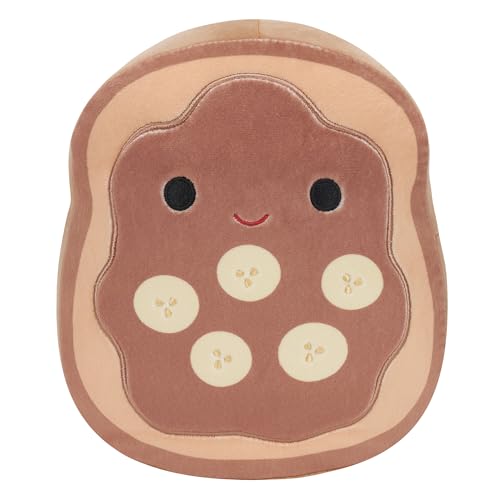 Squishmallows Original Danilo Chocolate Banana Toast, 20,3 cm, offizielles Jazwares-Plüschtier von Squishmallows