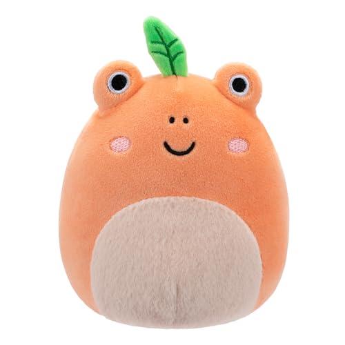 Squishmallows Original Fatima Pfirsichfrosch mit flauschigem Bauch – Offizieller Jazwares Plüsch, 12,7 cm von Squishmallows