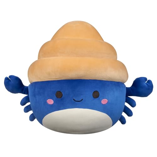 Squishmallows Original Lenore Einsiedlerkrebse, 30,5 cm, Marineblau und Hellbraun, offizielles Jazwares-Plüsch, Größe M Squishmallows Original Lenore Einsiedlerkrebse, 30,5 cm, Marineblau und Hellbraun, offizielles Jazwares-Plüsch, Größe M von Squishmallows