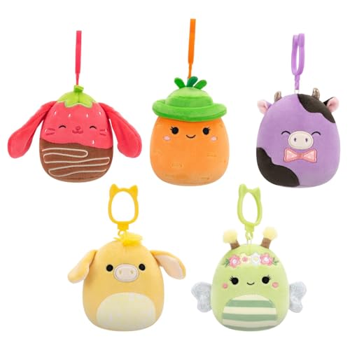 Squishmallows Original Ostern Clip 5er Pack - Offizieller Jazwares Plüsch (Clips) (Amazon Exclusive) von Squishmallows