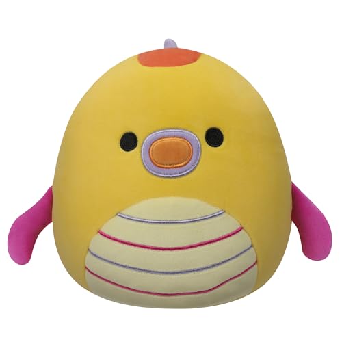 Squishmallows Original Peluche de 19 cm- Leif le Dragon de Mer Jaune von Squishmallows