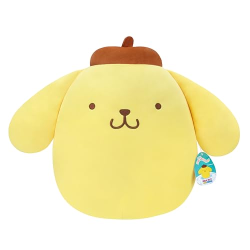 Squishmallows Original Sanrio Pompompurin, 35,6 cm, offizielles Jazwares-Plüsch, Größe L von Squishmallows