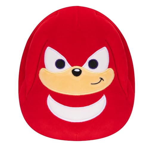 Squishmallows Original Sega Knuckles mittelgroßer ultraweicher Plüsch, 25,4 cm von Squishmallows