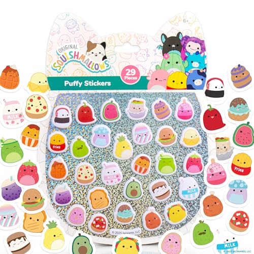 Squishmallows Original Squishy Stickers, Stickerbuch, Aufkleber für Kinder, Scrapbook Aufkleber, Aufkleber für Journaling, Laptop-Aufkleber, Tagebuch-Aufkleber, Aufkleber-Set, Kinderhandwerk Squishmallows Original Squishy Stickers, Stickerbuch, Aufkleber für Kinder, Scrapbook Aufkleber, Aufkleber für Journaling, Laptop-Aufkleber, Tagebuch-Aufkleber, Aufkleber-Set, Kinderhandwerk von Squishmallows