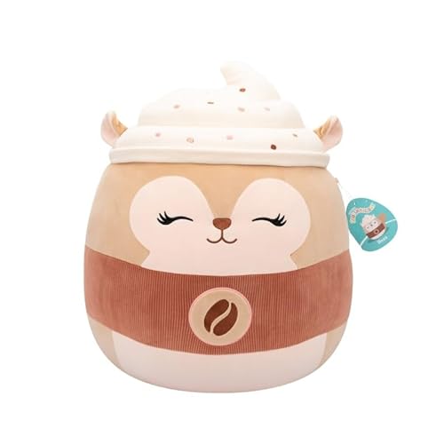 Squishmallows Plüschtier Reza das Eichhörnchen 40 cm – Original Kuscheltiere 2025 von Squishmallows