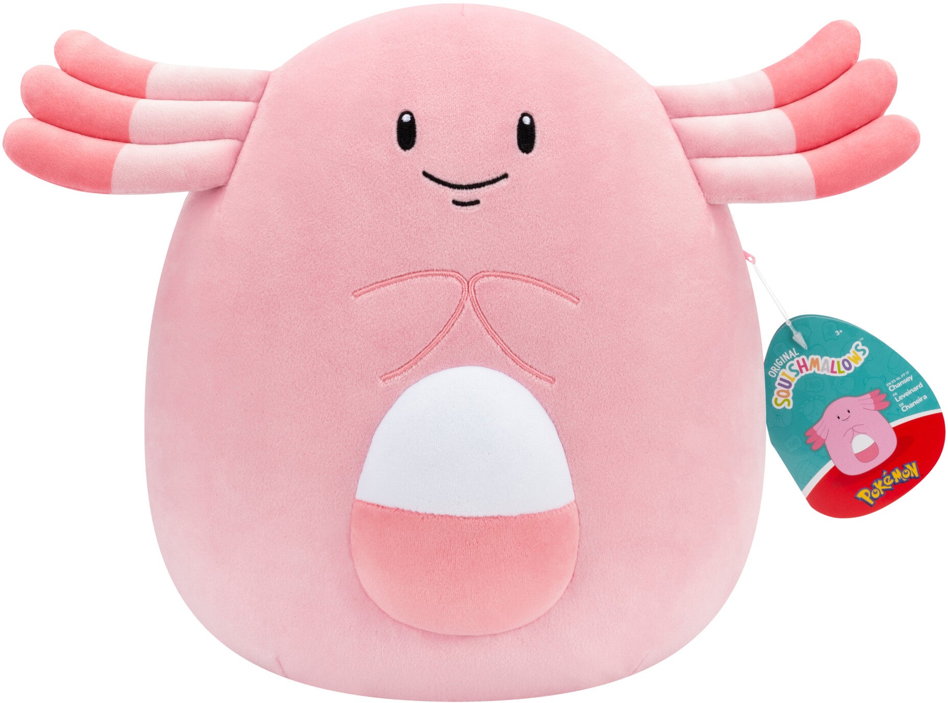 Squishmallows Pokémon Chaneira Kuscheltier 25 cm Squishmallows Pokémon Chaneira Kuscheltier 25 cm von Squishmallows