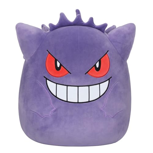 Squishmallows Pokémon x SQPK00004 - Gengar 35 cm, offizielles Pokémon, superweich, Violett Squishmallows Pokémon x SQPK00004 - Gengar 35 cm, offizielles Pokémon, superweich, Violett von Squishmallows