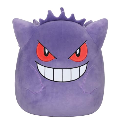 Squishmallows Pokémon x SQPK00004 - Gengar 35 cm, offizielles Pokémon, superweich von Squishmallows