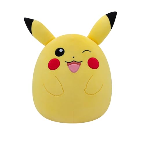 Squishmallows Pokémon x SQPK00042 - Pikachu 35 cm, offizielles Pokémon, superweich Squishmallows Pokémon x SQPK00042 - Pikachu 35 cm, offizielles Pokémon, superweich von Squishmallows