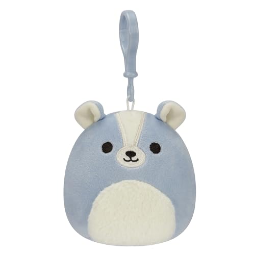 Squishmallows SQCP00210 Plüschfigur Sol das blaue Stinktier, 8,9 cm von Squishmallows