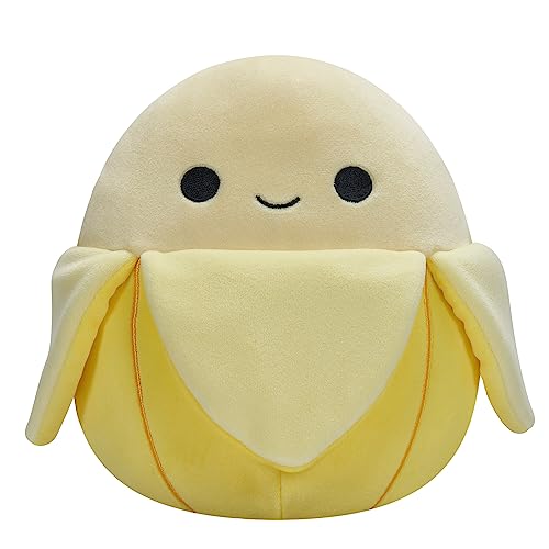 Squishmallows SQCR02383 - Junie die Banane 19 cm, offizielles Kelly Toys Plüsch, superweiches Kuscheltier von Squishmallows