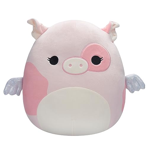 Squishmallows SQCR02405 - Peety das rosa Schwein mit Flügeln 30 cm, offizielles Kelly Toys Plüsch, superweiches Kuscheltier Squishmallows SQCR02405 - Peety das rosa Schwein mit Flügeln 30 cm, offizielles Kelly Toys Plüsch, superweiches Kuscheltier von Squishmallows
