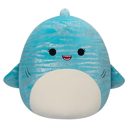Squishmallows SQCR02408 - Lamar der Walhai 30 cm, offizielles Kelly Toys Plüsch, superweiches Kuscheltier Squishmallows SQCR02408 - Lamar der Walhai 30 cm, offizielles Kelly Toys Plüsch, superweiches Kuscheltier von Squishmallows