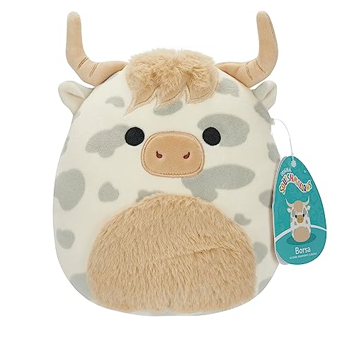 Squishmallows SQCR04117 - Borsa die Hochlandkuh 19 cm, offizielles Kelly Toys Plüsch, superweiches Kuscheltier Squishmallows SQCR04117 - Borsa die Hochlandkuh 19 cm, offizielles Kelly Toys Plüsch, superweiches Kuscheltier von Squishmallows