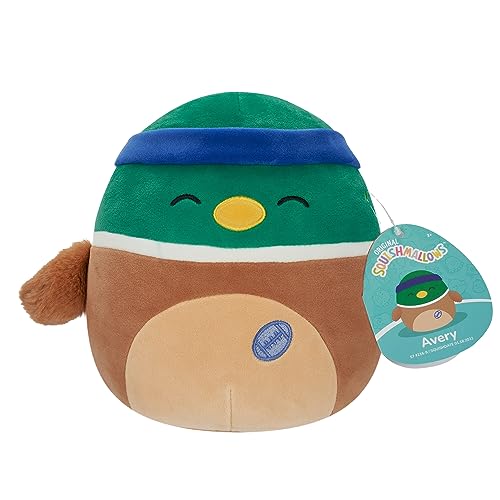Squishmallows SQCR04124 - Avery die Ente 19 cm, offizielles Kelly Toys Plüsch, superweiches Kuscheltier Squishmallows SQCR04124 - Avery die Ente 19 cm, offizielles Kelly Toys Plüsch, superweiches Kuscheltier von Squishmallows