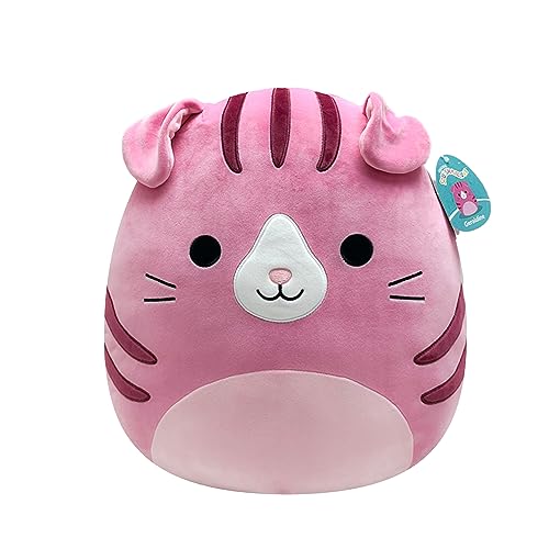 Squishmallows SQCR04201 - Geraldine die Scottish Fold Katze 40 cm, offizielles Kelly Toys Plüsch, superweiches Kuscheltier von Squishmallows