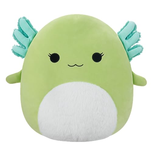 Squishmallows SQCR04222 - Mipsy der grüne Axolotl 50 cm, offizielles Kelly Toys Plüsch, superweiches Kuscheltier, grün Squishmallows SQCR04222 - Mipsy der grüne Axolotl 50 cm, offizielles Kelly Toys Plüsch, superweiches Kuscheltier, grün von Squishmallows