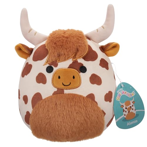 Squishmallows SQCR05392 - Alonzo die Hochlandkuh 19 cm, offizielles Jazwares Plüsch, superweiches Kuscheltier Squishmallows SQCR05392 - Alonzo die Hochlandkuh 19 cm, offizielles Jazwares Plüsch, superweiches Kuscheltier von Squishmallows