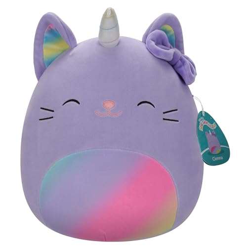 Squishmallows SQCR05414 - Cienna das Caticorn 30 cm, offizielles Jazwares Plüsch, superweiches Kuscheltier von Squishmallows