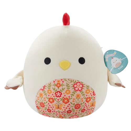 Squishmallows SQCR05418 - Todd der Hahn 30 cm, offizielles Jazwares Plüsch, superweiches Kuscheltier von Squishmallows