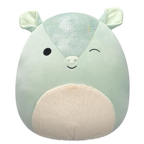 Squishmallows SQCR06649 - Arilla das Gürteltier 40 cm, offizielles Kelly Toys Plüsch, superweiches Kuscheltier Squishmallows SQCR06649 - Arilla das Gürteltier 40 cm, offizielles Kelly Toys Plüsch, superweiches Kuscheltier von Squishmallows