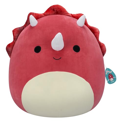 Squishmallows SQCR06659 - Tristan der Triceratops 50 cm, offizielles Jazwares Plüsch, superweiches Kuscheltier Squishmallows SQCR06659 - Tristan der Triceratops 50 cm, offizielles Jazwares Plüsch, superweiches Kuscheltier von Squishmallows