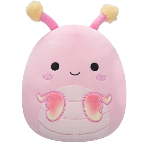 Jazwares Squishmallows SQCR07637 - Guinevere die rosa Gottesanbeterin 19 cm, offizielles Plüsch, superweiches Kuscheltier von Squishmallows