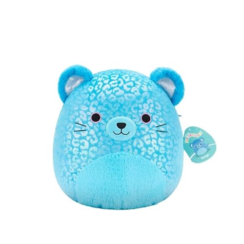 Squishmallows SQCR07674 - Sarge der Blaue Jaguar 30 cm, offizielles Jazwares Plüsch, superweiches Kuscheltier Squishmallows SQCR07674 - Sarge der Blaue Jaguar 30 cm, offizielles Jazwares Plüsch, superweiches Kuscheltier von Squishmallows