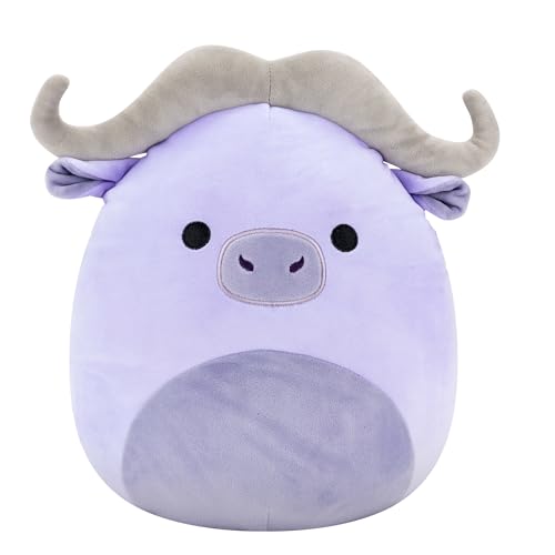 Squishmallows SQCR07678 - Bradley der lila Wasserbüffel 30 cm, offizielles Jazwares Plüsch, superweiches Kuscheltier Squishmallows SQCR07678 - Bradley der lila Wasserbüffel 30 cm, offizielles Jazwares Plüsch, superweiches Kuscheltier von Squishmallows
