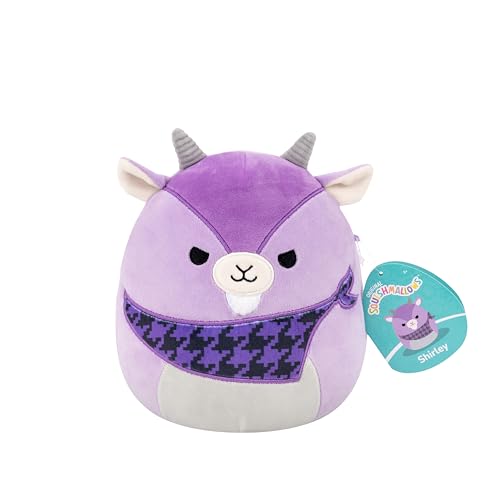 Squishmallows SQCR08546 - Shirley die Ziege mit Bandana 19 cm, offizielles Jazwares Plüsch, superweiches Kuscheltier Squishmallows SQCR08546 - Shirley die Ziege mit Bandana 19 cm, offizielles Jazwares Plüsch, superweiches Kuscheltier von Squishmallows
