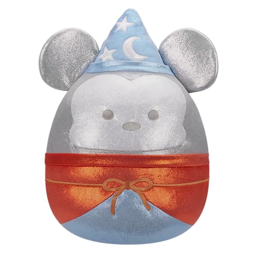 Squishmallows SQDI00220 - Micky der Zauberlehrling 35 cm, offizielles Kelly Toys Plüsch, superweiches Kuscheltier von Squishmallows