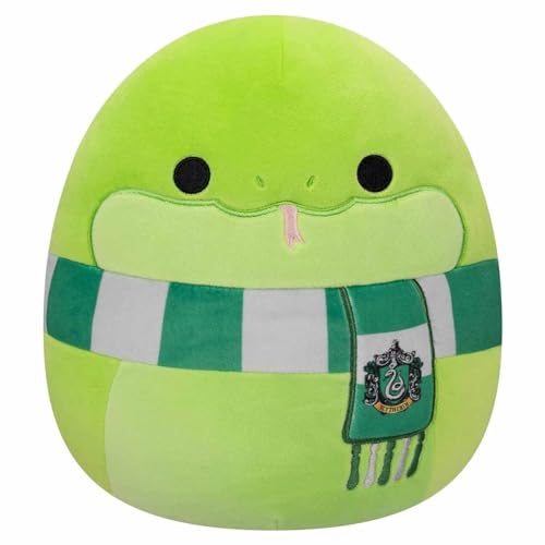 Squishmallows SQWB00004 Harry Potter Slytherin Schlange Plüschtier, mehrfarbig, 20 cm von Squishmallows