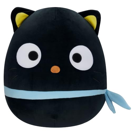 Squishmallows Sanrio Hello Kitty Chococat Blue Ribbon 25,4 cm – Offizielles Jazwares ultraweiches Plüschtier von Squishmallows
