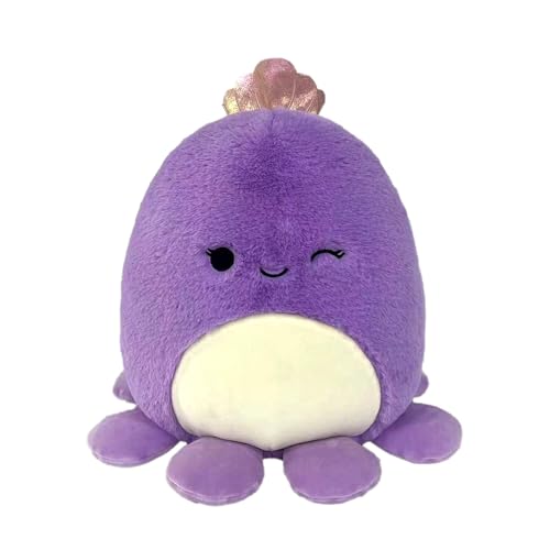 Squishmallows Squishmallow Plüschtier FuzzAMallows Violetter Oktopus 30 cm Kuscheltiere Original 2024 von Squishmallows