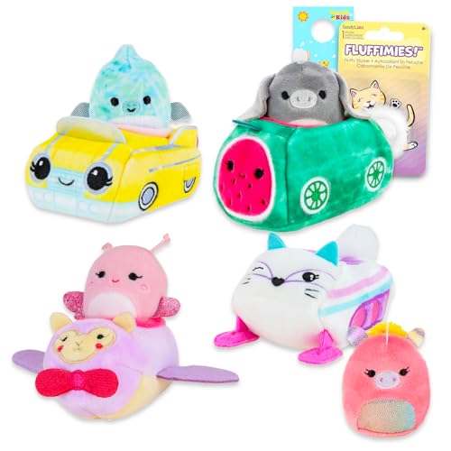 Squishmallows Squishvelle Plüsch-Set für Kinder – Bündel 4 Squishvelle Plüschfahrzeug, plus Aufkleber & mehr | Squishmallows Plüschset für Mädchen, Jungen Squishmallows Squishvelle Plüsch-Set für Kinder – Bündel 4 Squishvelle Plüschfahrzeug, plus Aufkleber & mehr | Squishmallows Plüschset für Mädchen, Jungen von Squishmallows
