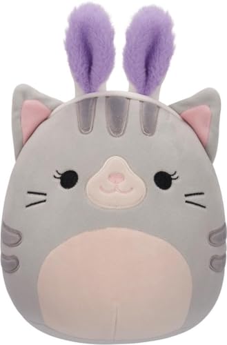 Squishmallows Tally The Cat Plüsch 19 cm – Offizieller Jazwares Ultra Soft Osterplüsch 2025 von Squishmallows