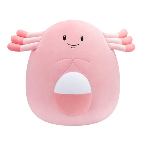 Squishmallows x Pokémon xSQPK00072 - Chaneira 35 cm, offizielles Pokémon, superweiches Kuscheltier von Squishmallows