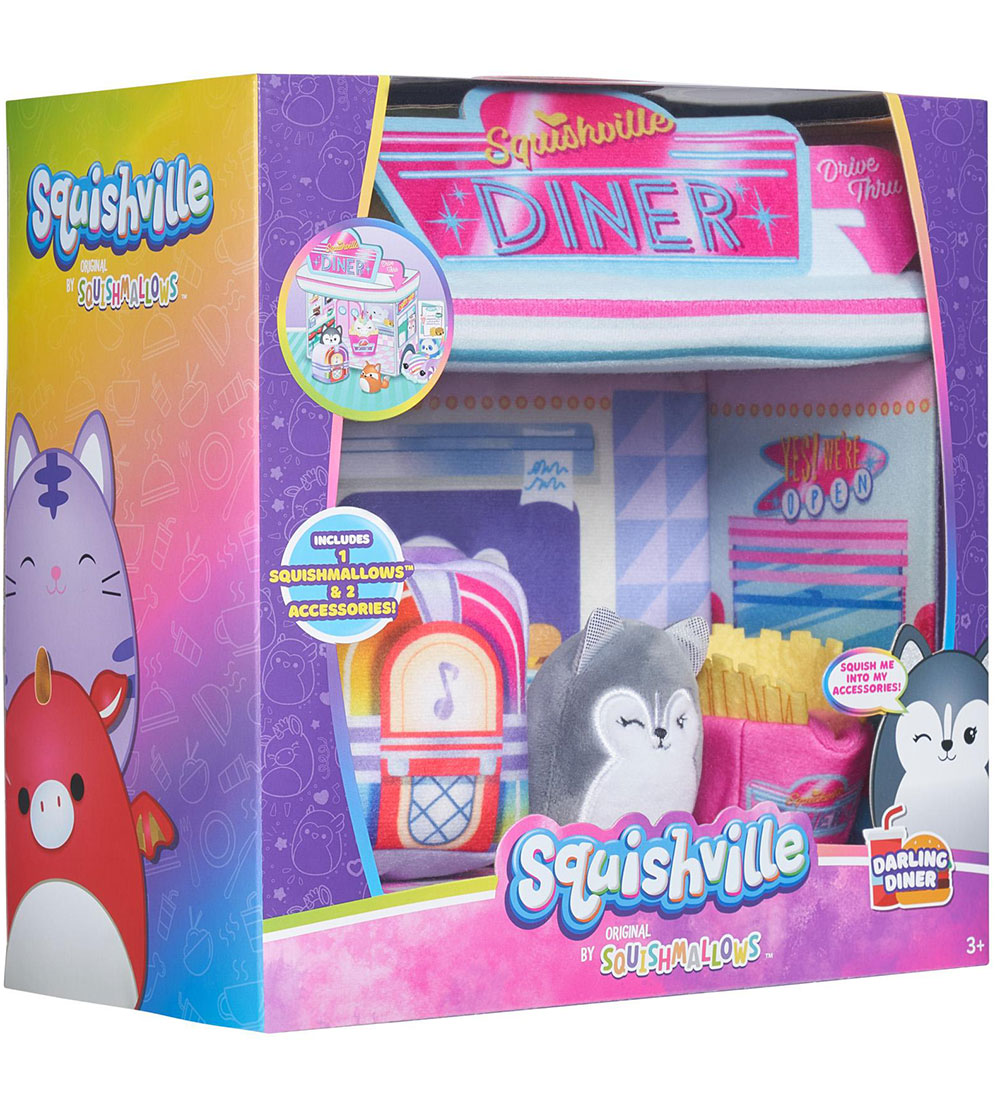 Squishville Puppenhaus - Darling Esszimmer - Squishville - One Size - Puppenhauser Squishville Puppenhaus - Darling Esszimmer - Squishville - One Size - Puppenhauser von Squishville