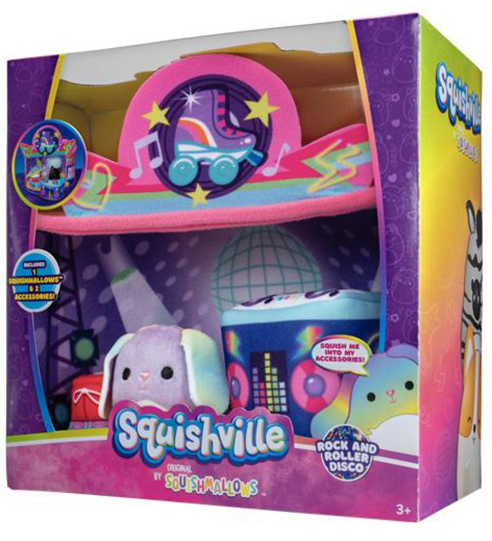 Squishville Puppenhaus - Rock Ente Roller Disco - Squishville - One Size - Puppenhauser Squishville Puppenhaus - Rock Ente Roller Disco - Squishville - One Size - Puppenhauser von Squishville