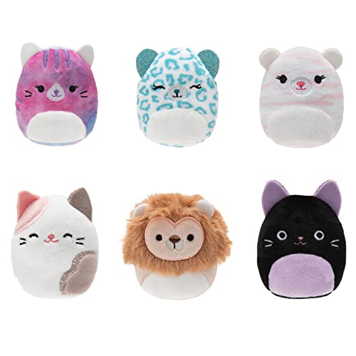 Squishville SQM0330-6er Pack Knuddel Squad, superweiche Mini-Squishmallows, 5cm Plüschfiguren, Mehrfarbig Squishville SQM0330-6er Pack Knuddel Squad, superweiche Mini-Squishmallows, 5cm Plüschfiguren, Mehrfarbig von Squishville