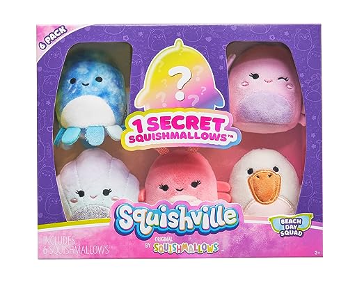 Squishville Squishmallows by Original Beach Day Squad - Six 2 inch Mini Squishville Squishmallows by Original Beach Day Squad - Six 2 inch Mini von Squishville