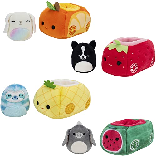 Squishville von Original Squishmallows Fruity Coupes – 4 cm Squishmallows Plüsch und fruchtige Coupé-Plüschfahrzeuge – Spielzeug für Kinder Squishville von Original Squishmallows Fruity Coupes – 4 cm Squishmallows Plüsch und fruchtige Coupé-Plüschfahrzeuge – Spielzeug für Kinder von Squishville