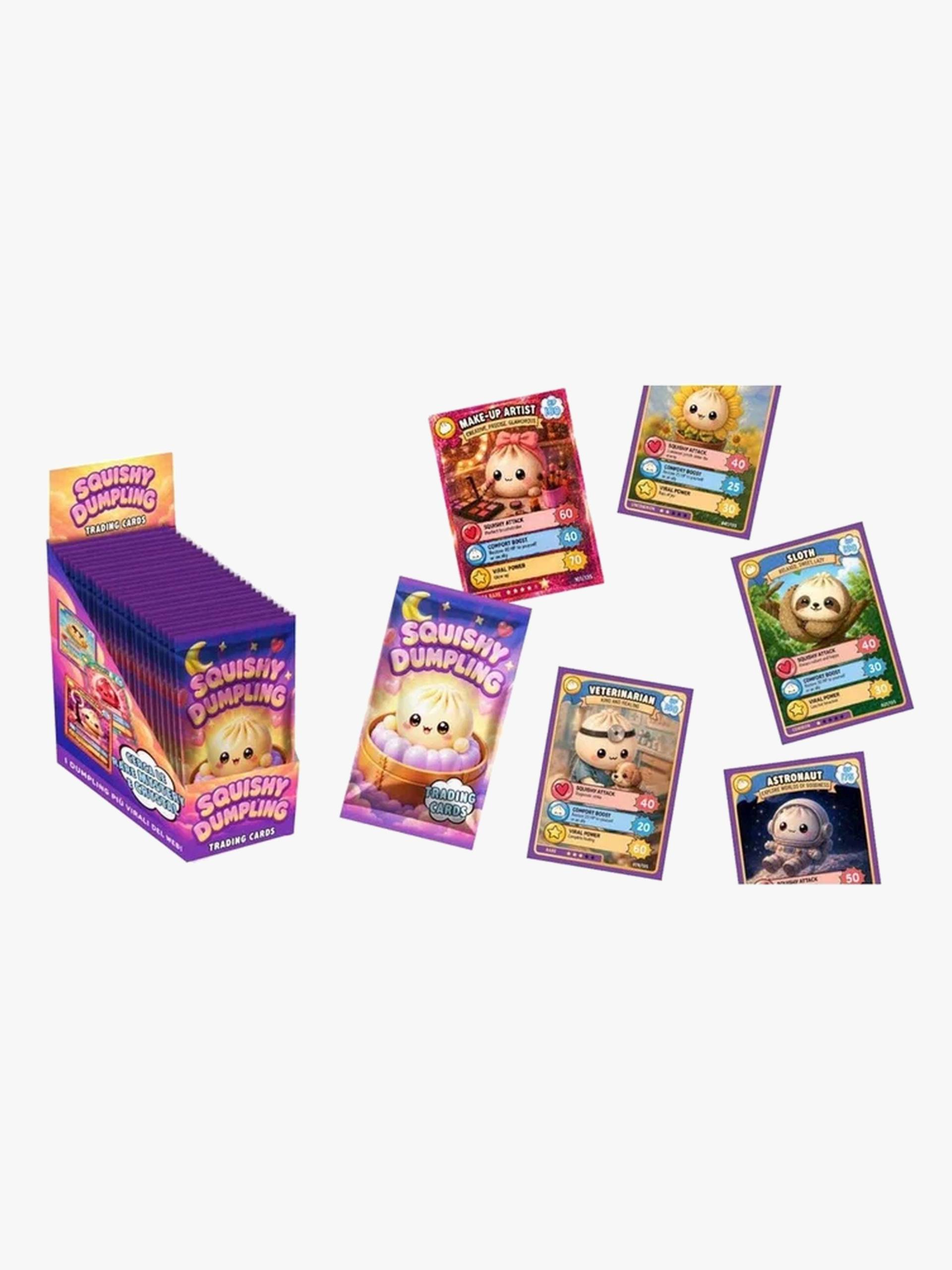 Squishy Dumplings Sammelkarte 5er-Pack Gemischte Auswahl von SquishyDumplings
