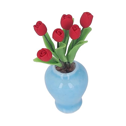 1/12 Miniatur-Tulpe, Topfpflanze, Ton, Haus, Lebensszene, Puppenhaus, Büro, Dekoration, Mini-Tulpe, Topfpflanze, Form 1:12, Miniatur-Puppenhaus, Dekoration 1/12 Miniatur-Tulpe, Topfpflanze, Ton, Haus, Lebensszene, Puppenhaus, Büro, Dekoration, Mini-Tulpe, Topfpflanze, Form 1:12, Miniatur-Puppenhaus, Dekoration von Srliya