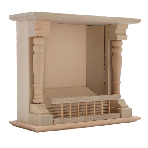 1:12 Skala Puppenhaus Kamin Dekoration Holz Puppenhaus Möbel Miniatur -Puppenhauskamin 1:12 Skala Puppenhaus Kamin Dekoration Holz Puppenhaus Möbel Miniatur -Puppenhauskamin von Srliya